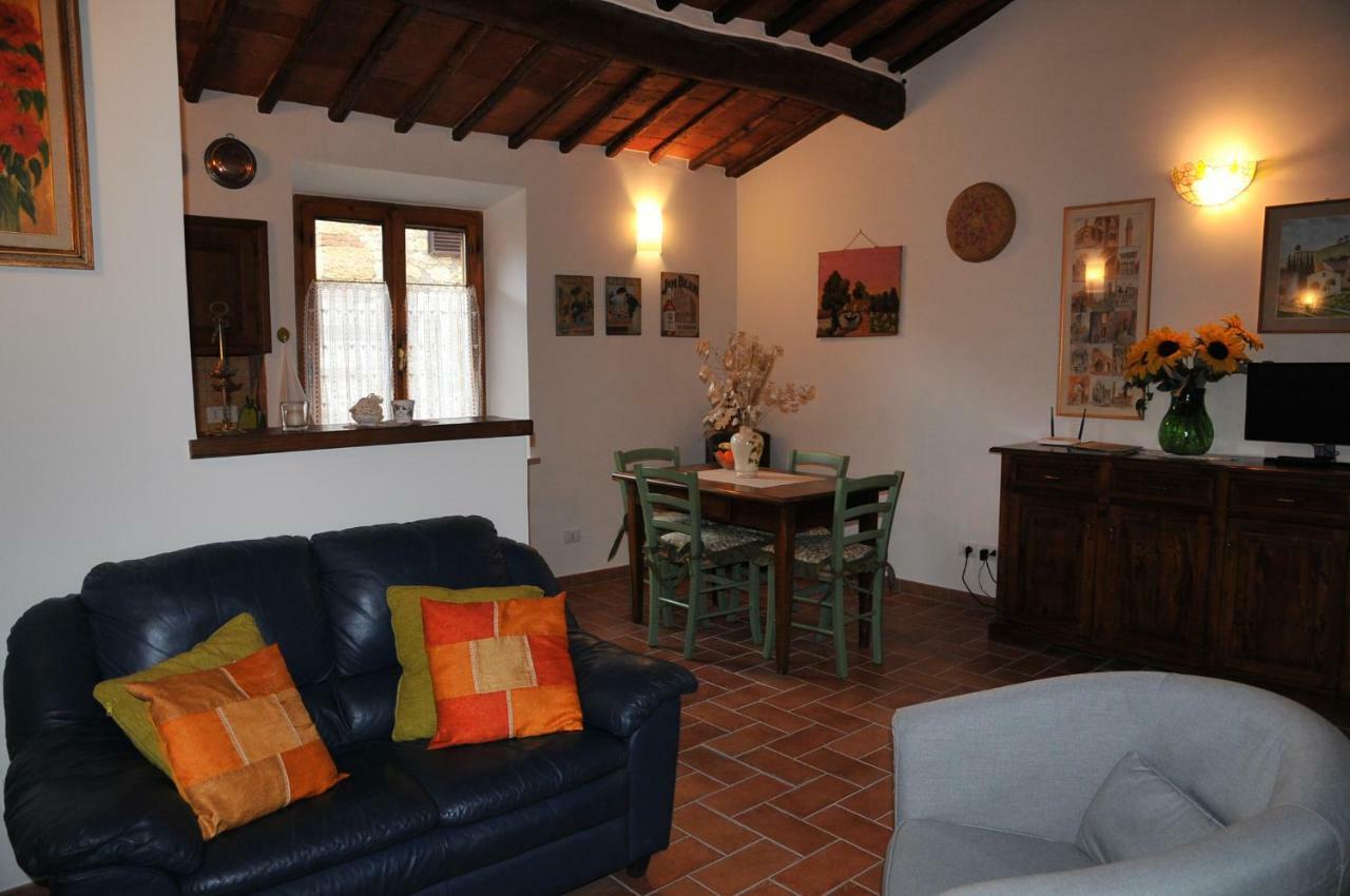 "La Casa Di Maria Luce" Con Terrazza Panoramica Lejlighed Gaiole in Chianti Eksteriør billede