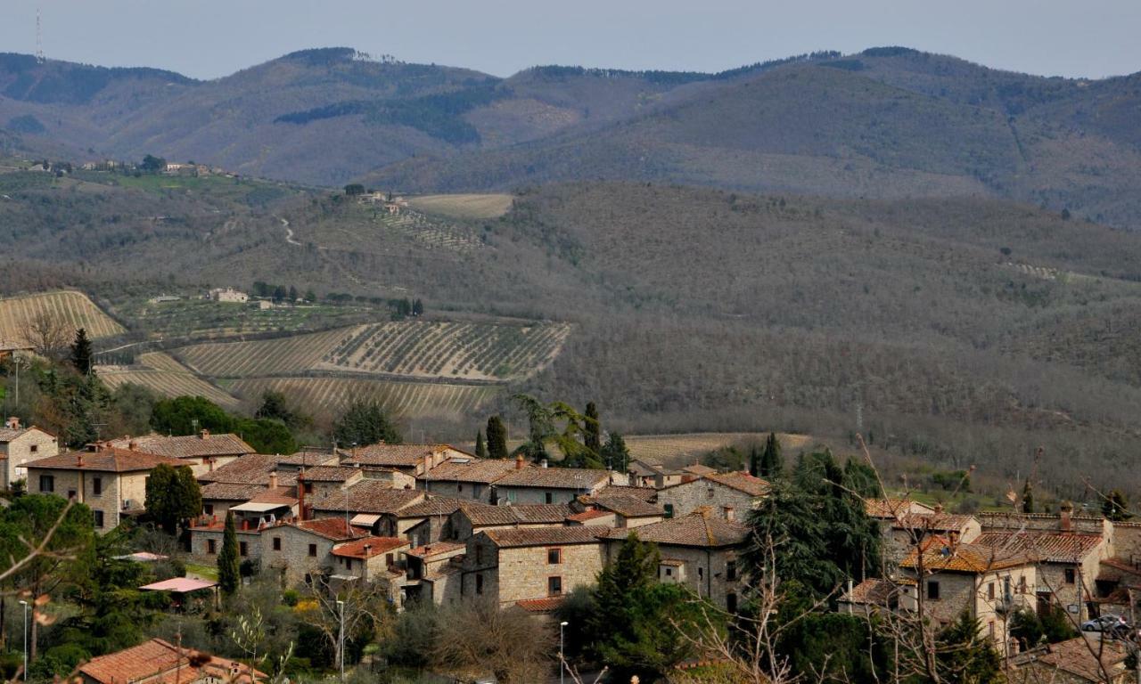 "La Casa Di Maria Luce" Con Terrazza Panoramica Lejlighed Gaiole in Chianti Eksteriør billede